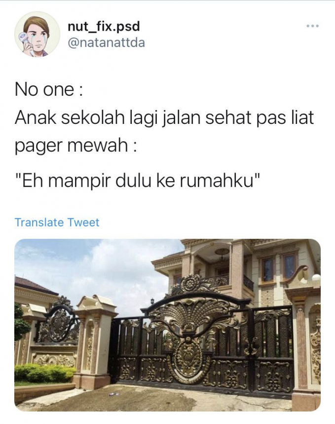 Cerita kocak ngaku-ngaku jadi orang kaya waktu masih kecil ini bikin ngangenin